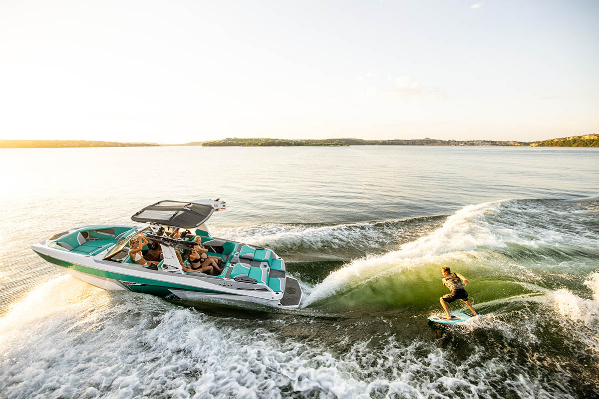 Tige wakesurf online boat